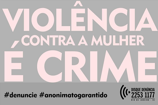 O Disque-Denúncia recebeu 1659 denúncias sobre violência contra a mulher no primeiro semestre de 2016